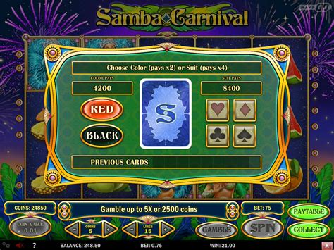 Play Samba Carnival slot